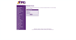 Desktop Screenshot of domainemail.tpg.com.au